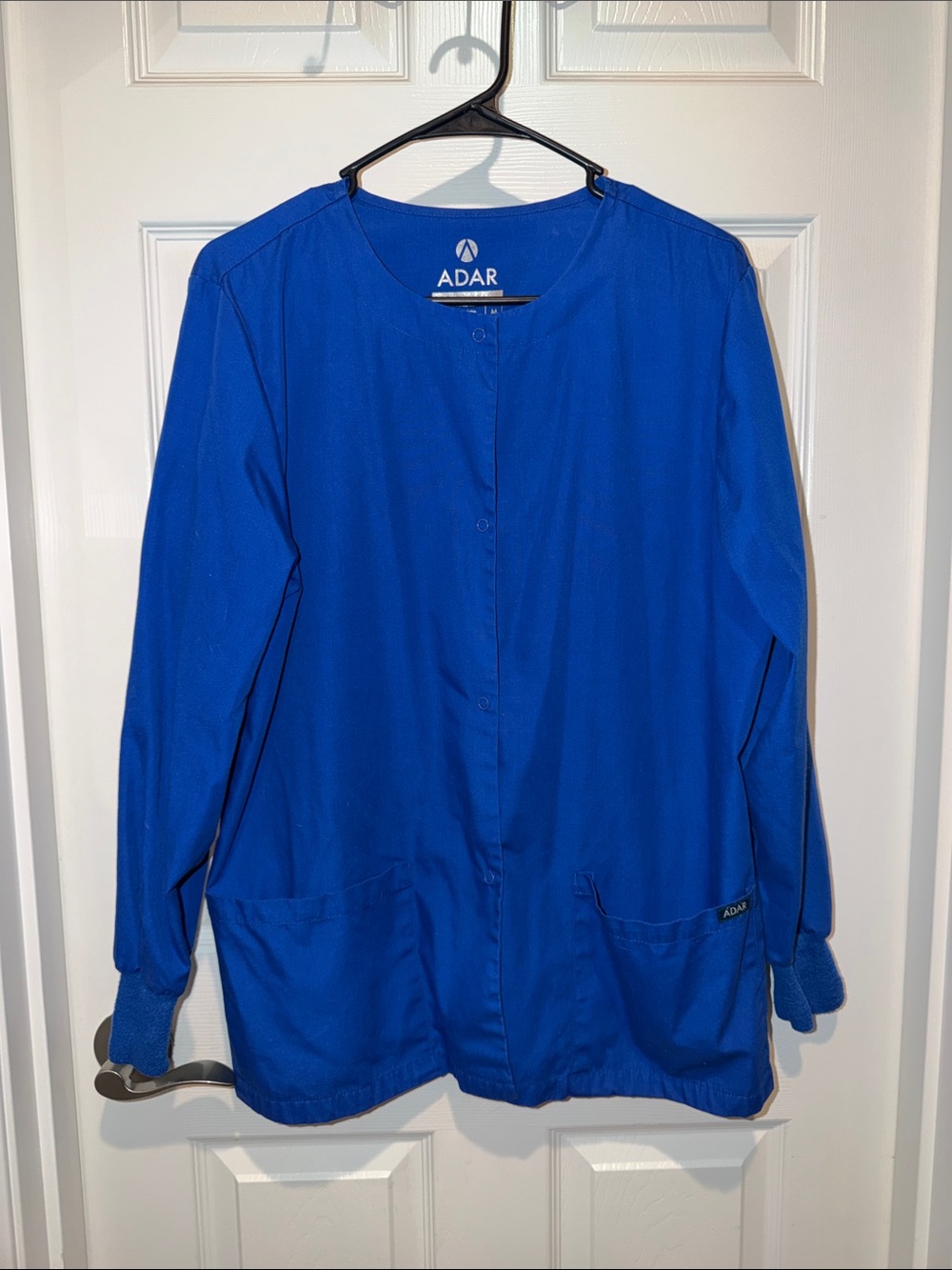 Adar Royal Blue Utility Medical Jacket